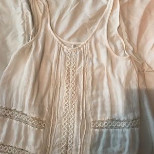 White Volcom Tank Top